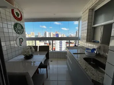 Apartamento com 2 Quartos à venda, 73m² no Guilhermina, Praia Grande