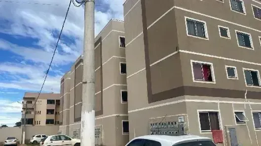 Apartamento com 2 Quartos à venda, 45m² no Mansões Centro Oeste, Águas Lindas de Goiás