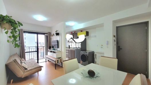 Apartamento com 1 Quarto à venda, 44m² no Campestre, Santo André