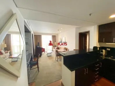 Flat com 2 Quartos para alugar, 90m² no Itaim Bibi, São Paulo