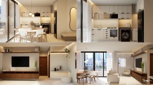 Apartamento com 2 Quartos para alugar, 69m² no Setor Oeste, Goiânia