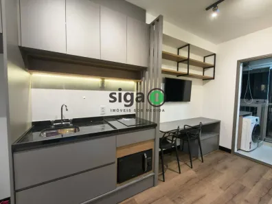 Apartamento com 1 Quarto para alugar, 30m² no Santo Amaro, São Paulo