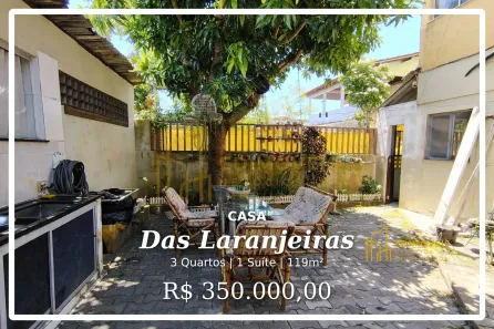 Casa com 3 Quartos à venda, 119m² no das Laranjeiras, Serra