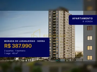 Apartamento com 2 Quartos à venda, 45m² no Morada de Laranjeiras, Serra