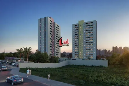 Apartamento com 2 Quartos à venda, 57m² no Jardim das Rosas, Presidente Prudente