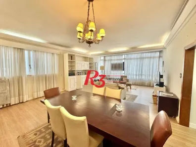 Apartamento com 3 Quartos à venda, 137m² no Gonzaga, Santos