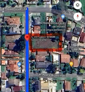 Lote/Terreno à venda, 900m² no São Lourenço, Curitiba