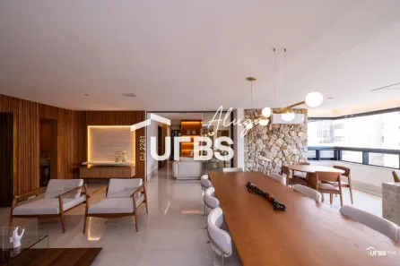 Apartamento com 3 Quartos para alugar, 222m² no Setor Oeste, Goiânia