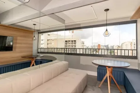Apartamento com 1 Quarto à venda, 32m² no Indianópolis, São Paulo