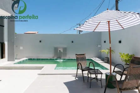 Casa de Condomínio com 3 Quartos à venda, 95m² no Coqueiros de Arembepe (Abrantes), Camaçari
