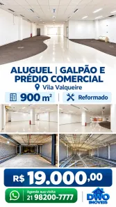 Prédio Comercial para alugar, 900m² no Vila Valqueire, Rio de Janeiro