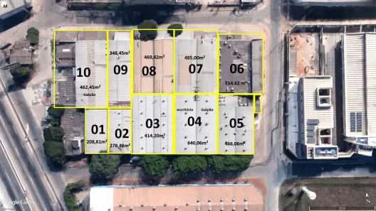 para alugar, 348m² no Vila Santa, Aparecida de Goiânia
