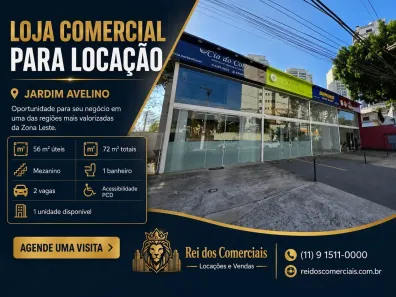 Ponto Comercial para alugar, 57m² no Jardim Avelino, São Paulo