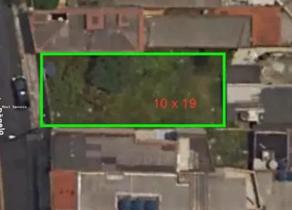 Lote/Terreno à venda, 190m² no Jardim Petroni, São Bernardo do Campo
