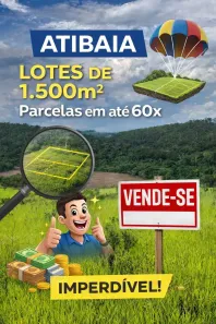 Lote/Terreno à venda, 1500m² no Tanque, Atibaia