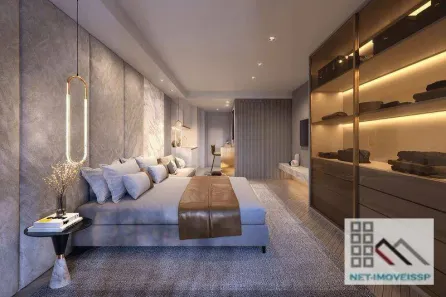 Apartamento com 1 Quarto à venda, 47m² no Brooklin Paulista, São Paulo