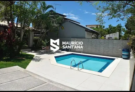 Casa de Condomínio com 4 Quartos à venda, 278m² no Busca Vida (Abrantes), Camaçari