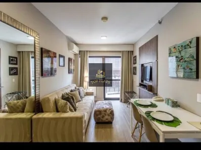 Flat com 1 Quarto para alugar, 35m² no Itaim Bibi, São Paulo