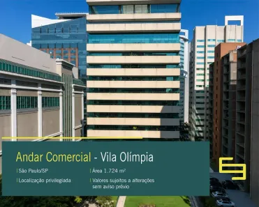 Imóvel Comercial para alugar, 1724m² no Vila Olímpia, São Paulo