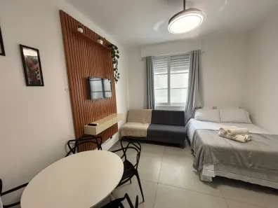 Apartamento com 1 Quarto à venda, 35m² no Itararé, São Vicente