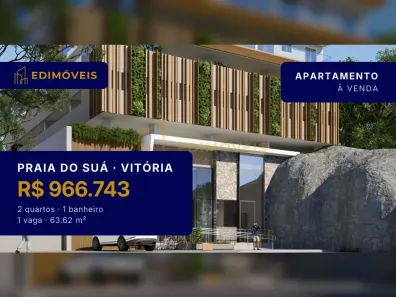 Apartamento com 2 Quartos à venda, 63m² no Praia do Suá, Vitória
