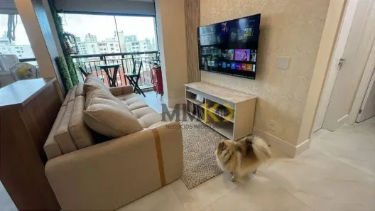 Apartamento com 2 Quartos para alugar, 63m² no Marapé, Santos