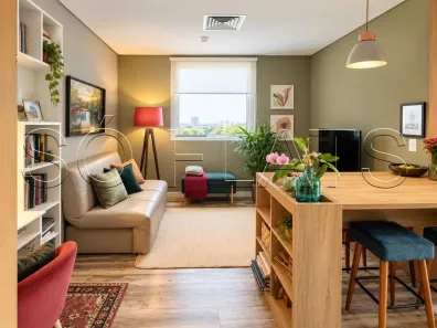 Flat com 1 Quarto à venda, 43m² no Jardim Bela Vista, Santo André
