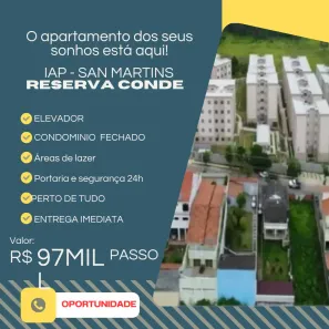 Apartamento com 2 Quartos à venda, 40m² no IAPI, Salvador