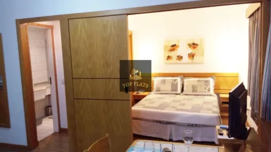 Flat com 1 Quarto para alugar, 32m² no Jardim Paulista, São Paulo