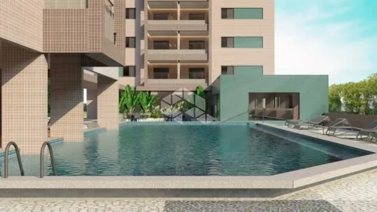 Apartamento com 3 Quartos à venda, 113m² no Canto do Forte, Praia Grande