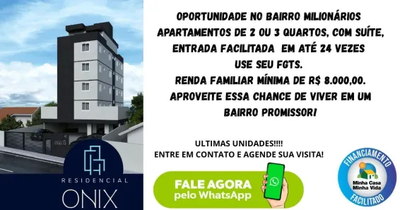 Apartamento com 2 Quartos à venda, 49m² no Milionários (Barreiro), Belo Horizonte