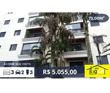 Apartamento com 3 Quartos para alugar, 75m² no Jardim Peri Peri, São Paulo