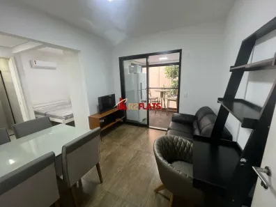 Flat com 1 Quarto para alugar, 38m² no Jardim Paulista, São Paulo