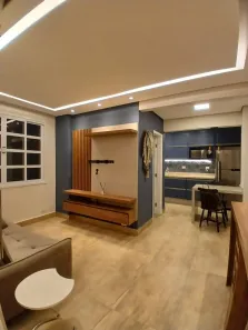 Apartamento com 1 Quarto para alugar, 50m² no José Menino, Santos