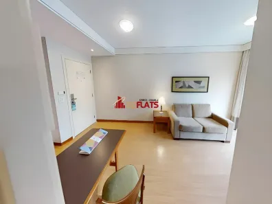 Flat com 1 Quarto à venda, 45m² no Brooklin Paulista, São Paulo