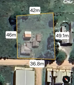 Casa com 2 Quartos à venda, 1800m² no Castro Alves, Bagé