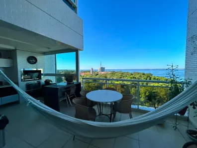 Apartamento com 3 Quartos para alugar, 222m² no Ponta Negra, Manaus