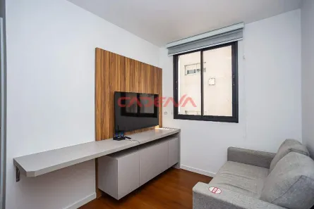 Apartamento com 1 Quarto para alugar, 23m² no Centro, Curitiba
