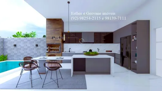 Casa de Condomínio com 3 Quartos à venda, 181m² no Ponta Negra, Manaus