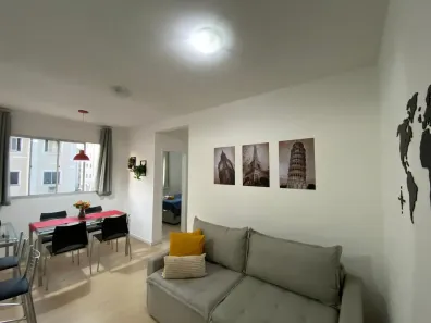 Apartamento com 2 Quartos para alugar, 47m² no Jardim Limoeiro, Serra