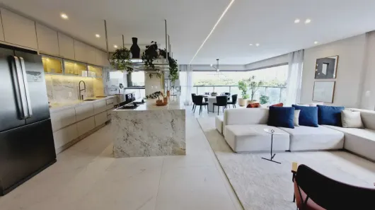Apartamento com 3 Quartos à venda, 131m² no Santo Amaro, São Paulo