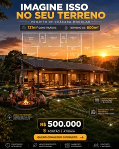 Fazenda/Sítio com 3 Quartos à venda, 121m² no Parque Fernão Dias, Atibaia