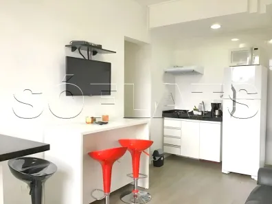 Flat com 1 Quarto à venda, 34m² no Paraíso do Morumbi, São Paulo