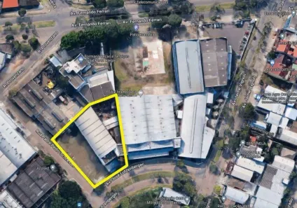 Galpão/Depósito/Armazém para alugar, 1368m² no Anchieta, Porto Alegre