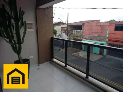 Sobrado com 3 Quartos à venda, 82m² no Jardim Primavera, Mauá