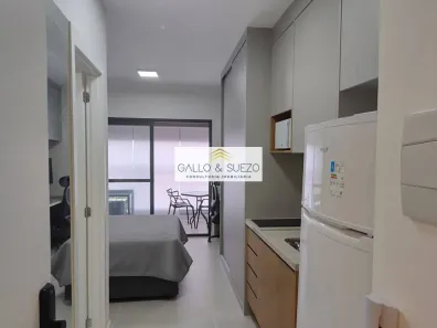 Apartamento com 1 Quarto para alugar, 28m² no Vila Firmiano Pinto, São Paulo