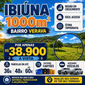 Lote/Terreno à venda, 1000m² no , Ibiúna