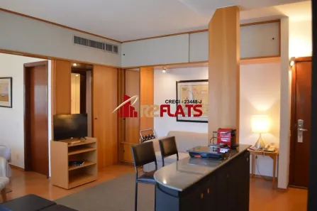 Flat com 1 Quarto para alugar, 42m² no Jardim Europa, São Paulo