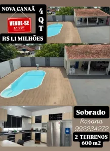 Casa de Condomínio com 4 Quartos à venda, 190m² no Rio Madeira, Porto Velho