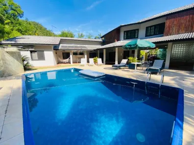 Casa de Condomínio com 4 Quartos para alugar, 450m² no Balneario Praia do Perequê, Guarujá